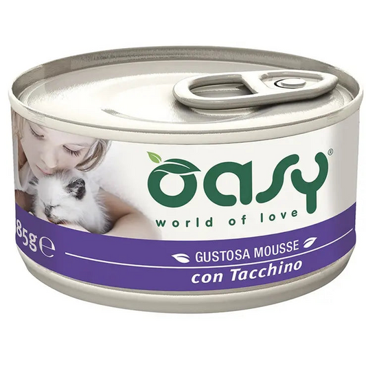 OASY CAPRICE MOUSSE TACCHINO ADULT CAT 12X85 G