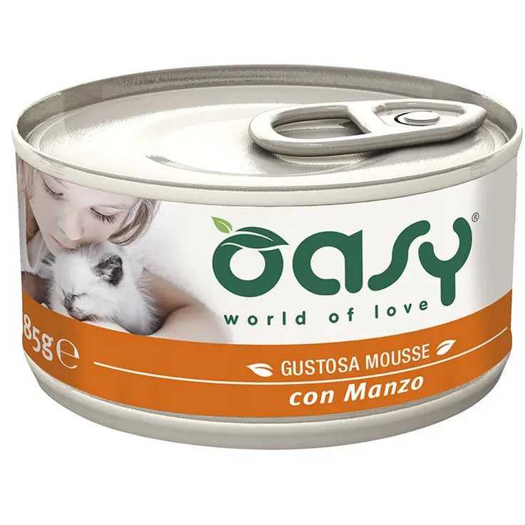 OASY CAPRICE MOUSSE MANZO ADULT CAT 12X85 G
