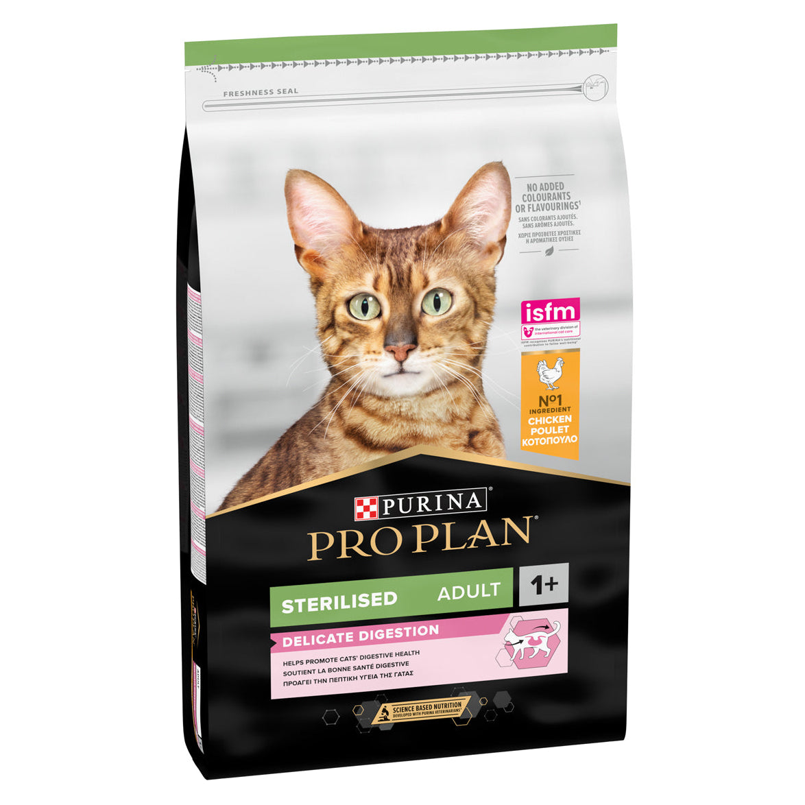 PURINA PRO PLAN DELICATE STERILISED ADULT+1 - POLLO 10 KG