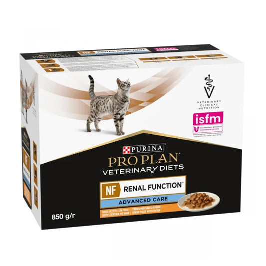 PURINA PRO PLAN VETERINARY DIETS CAT - RENAL POLLO 10X85 G