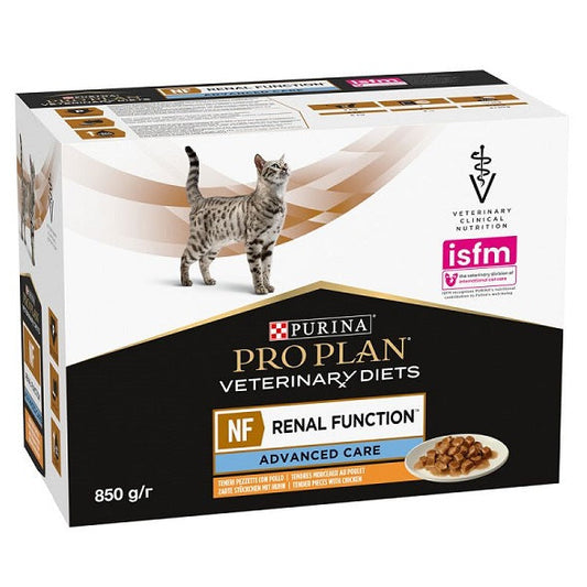 PURINA PRO PLAN VETERINARY DIETS CAT - RENAL POLLO 10X85 G