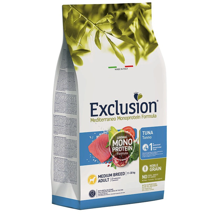 EXCLUSION ADULT MEDIUM TUNA 3KG