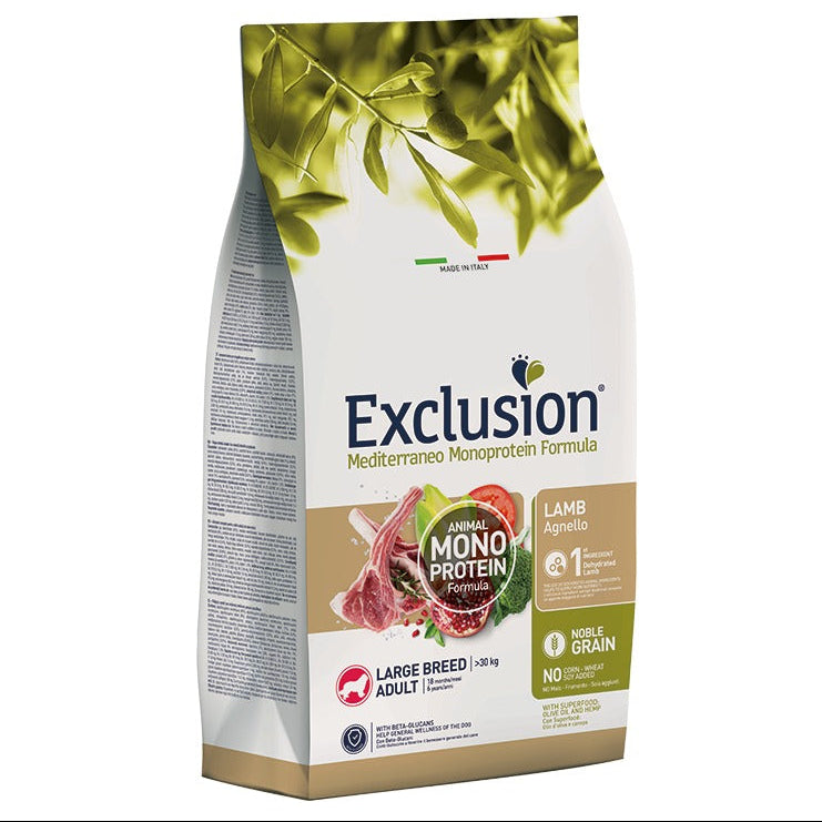 EXCLUSION ADULT LARGE LAMB 12KG