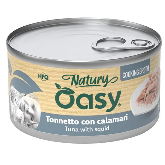 NATURY CAT - TONNETTO CON CALAMARI 24X85 G OASY
