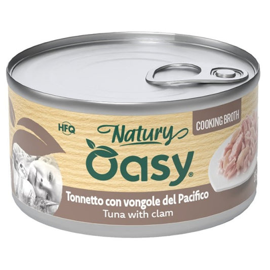 NATURY CAT - TONNETTO CON VONGOLE DEL PACIFICO 24X85 G OASY
