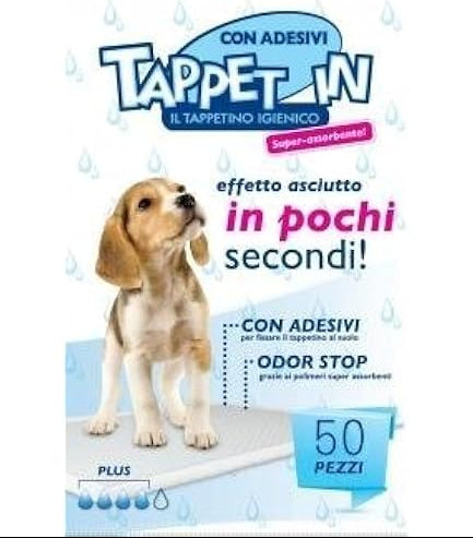 TAPPET IN ULTRA ASSORBENTI 60x90CM 50 UNITA