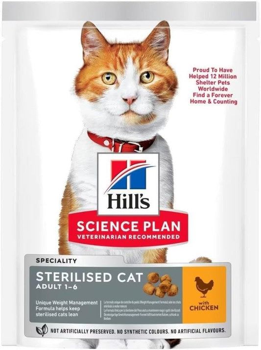 Hill's Science Plan sterilised Gatto Adulto - Secco per Gatti Pollo kg.1,5