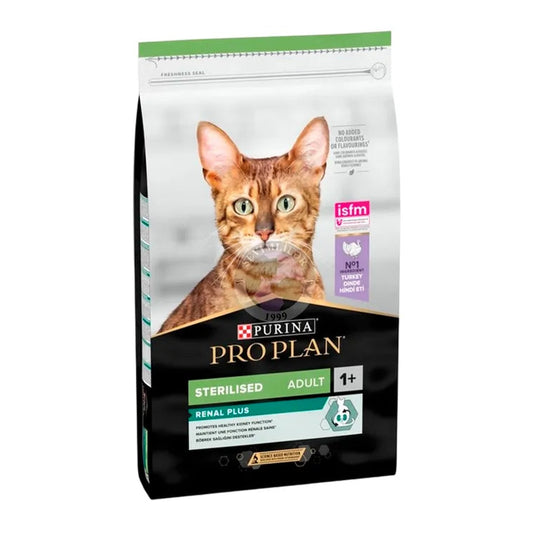 PURINA PRO PLAN STERILISED RENAL CAT - TACCHINO 10KG
