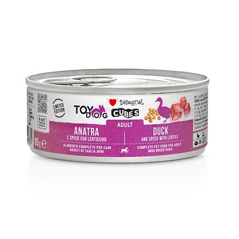 DISUGUAL CUBES DOG - ANATRA E LENTICCHIE 3X150G