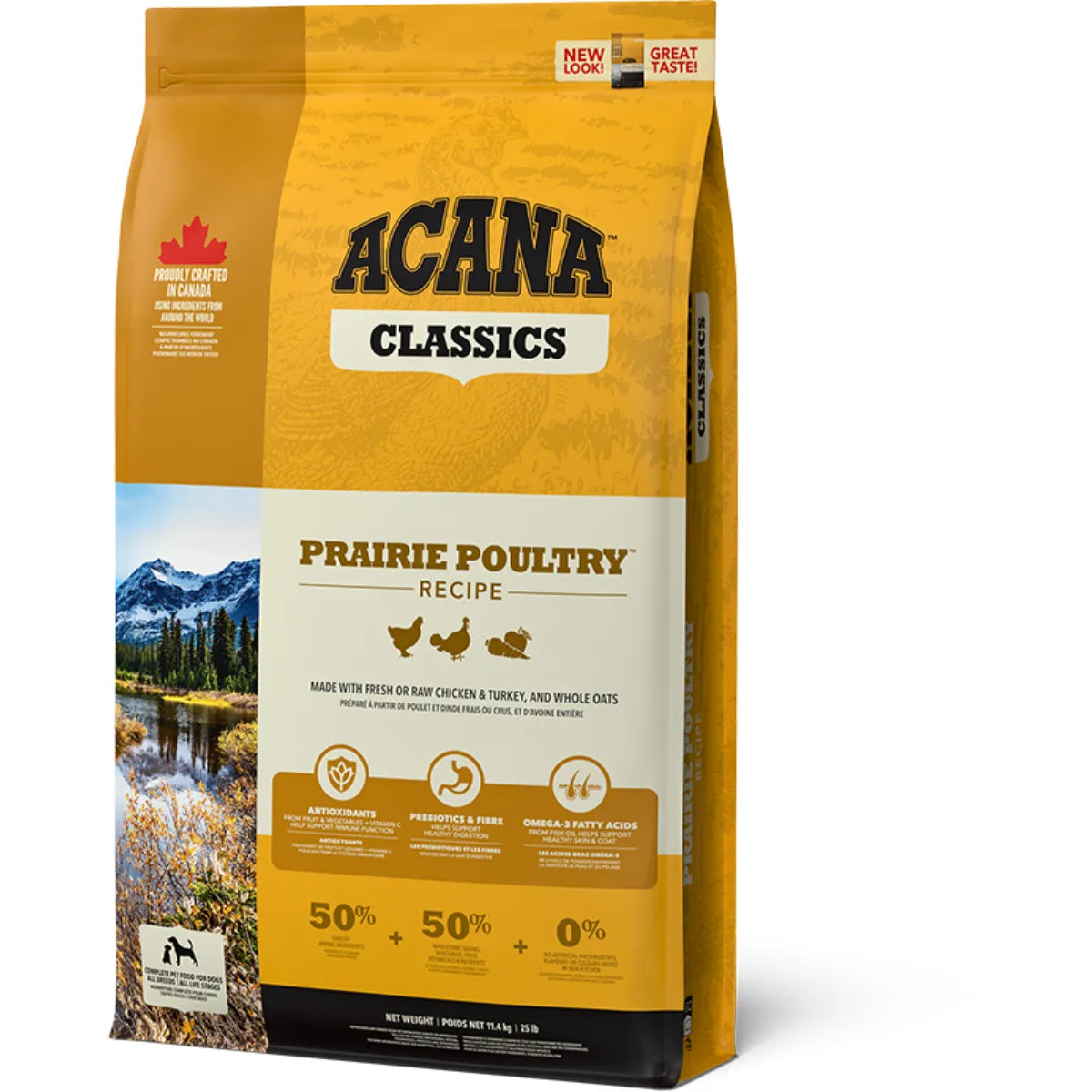 ACANA Prairie Poultry per cane da 9.7 Kg - Spedizione Gratuita