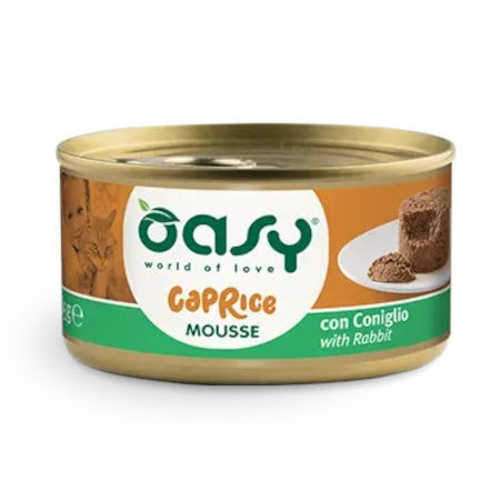 OASY CAPRICE MOUSSE CONIGLIO ADULT CAT 12X85 G