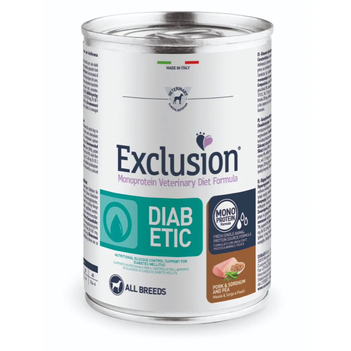 Exclusion DIABETIC MAIALE 400 g