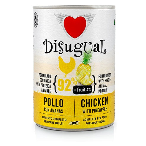 DISUGUAL DOG POLLO E ANANAS 400G