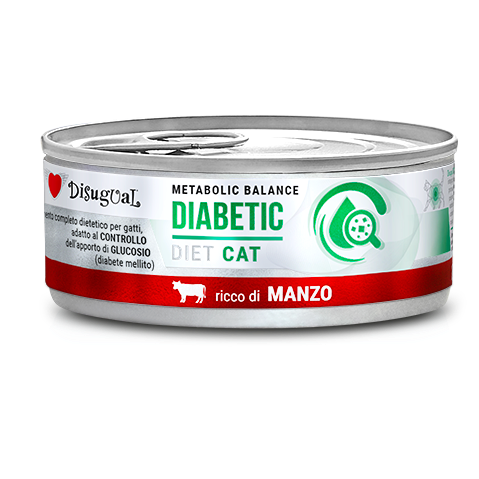 DISUGUAL DIABETIC CAT MANZO 6X85G