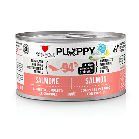 DISUGUAL PUPPY SALMONE 6X150G