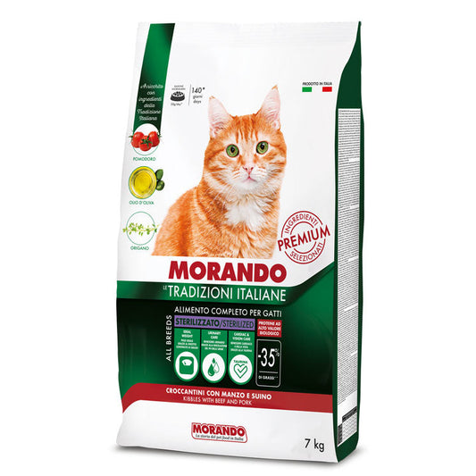 MORANDO GATTO ADULT MANZO E SUINO 1.5KG