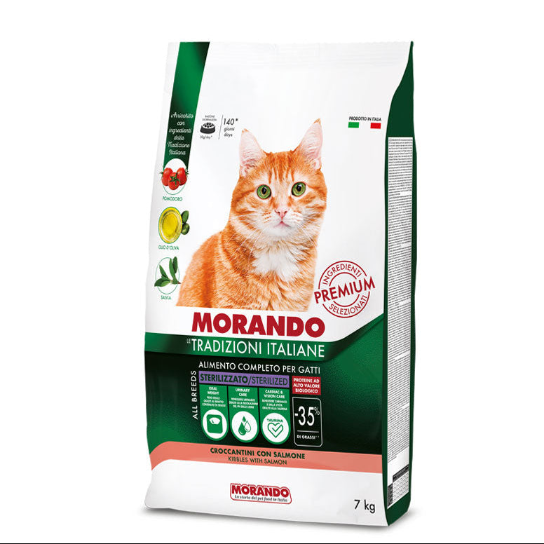 MORANDO GATTO ADULT MANZO E SUINO 7 KG