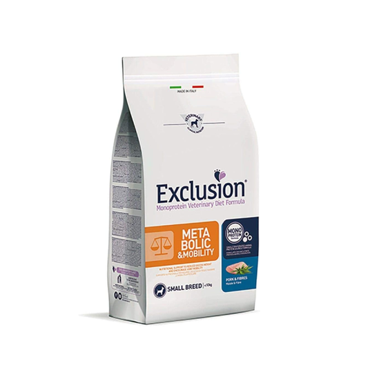 Exclusion Diet Metabolic-Mobility maiale e fibre small 2 kg