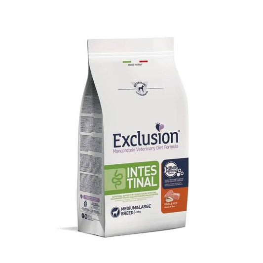 Exclusion INTESTINAL Small Adult con Maiale E Riso 7 kg