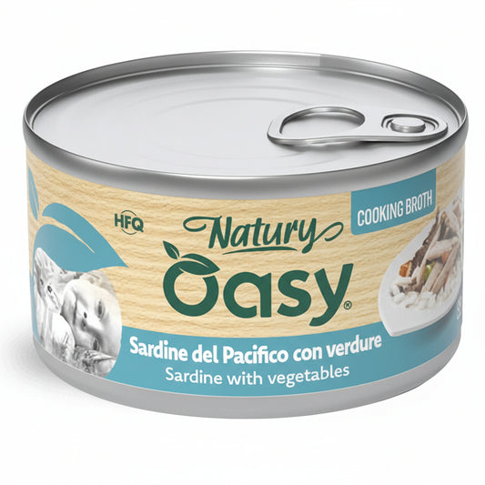 NATURY SARDINE DEL PACIFICO 24X85 G OASY