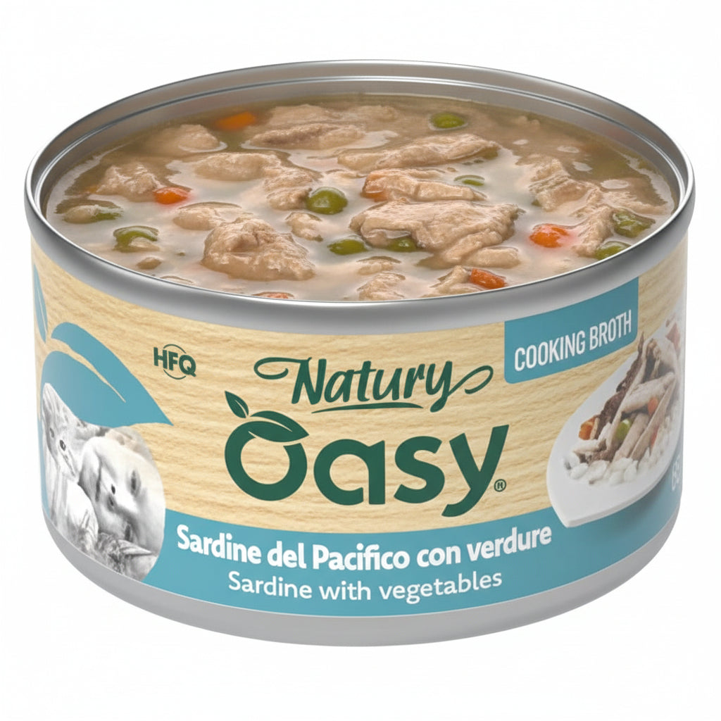 NATURY SARDINE DEL PACIFICO 6X85 G OASY