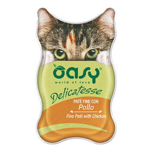 PATE' DELICATESSE CON VITELLO 12X85 G OASY