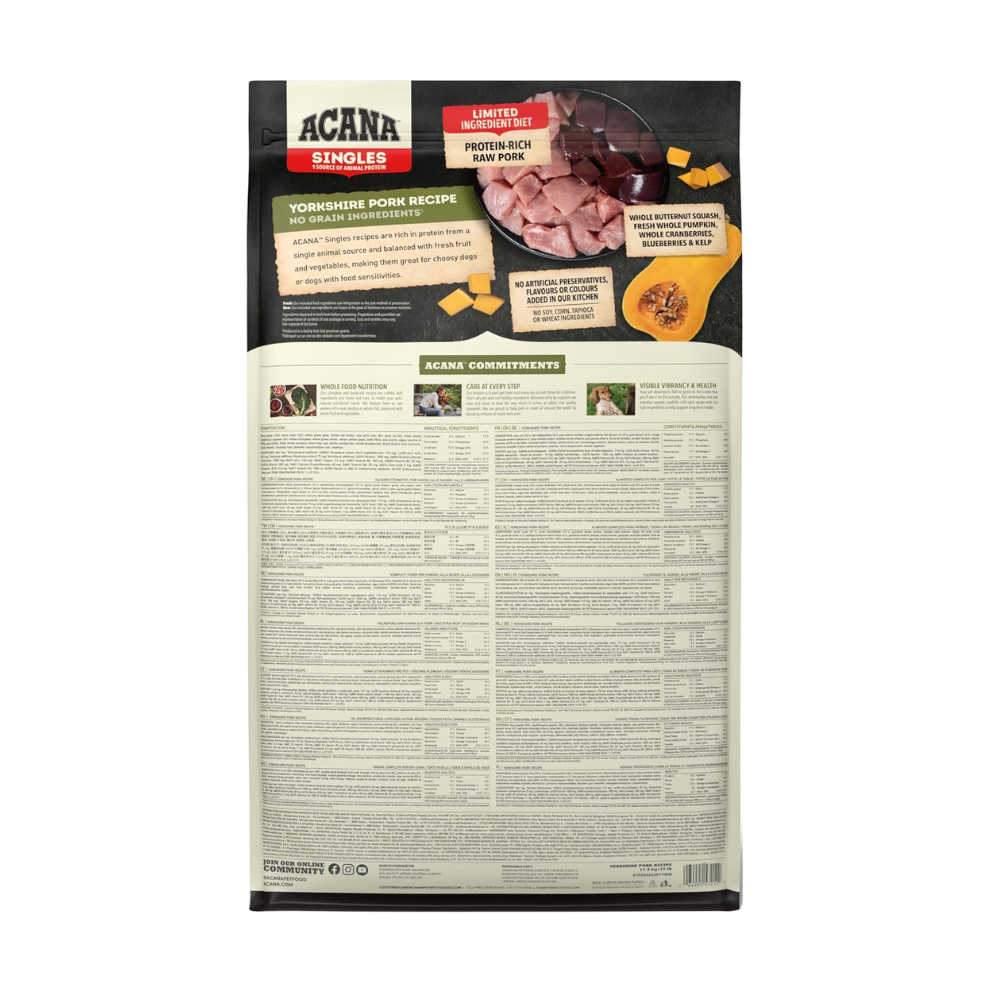 ACANA YORKSHIRE PORK CIBO PER CANI 2KG