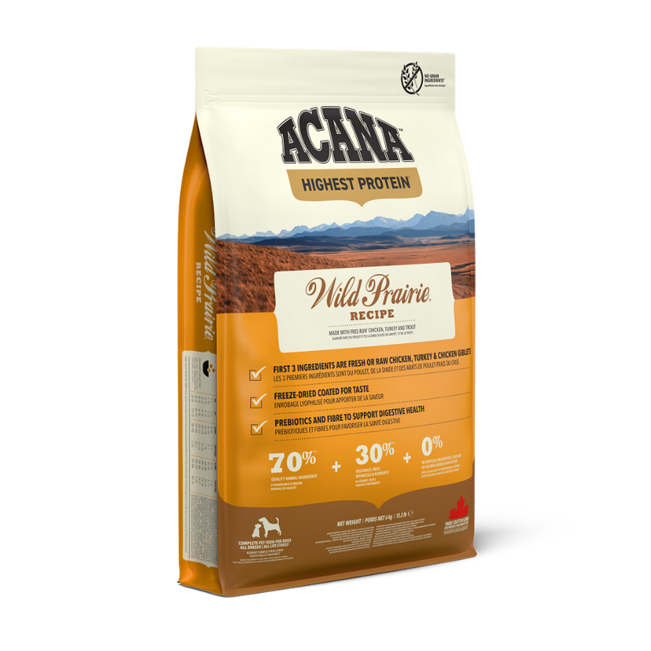 ACANA WILD PRAIRIE  FOR ALL DOGS 2 KG