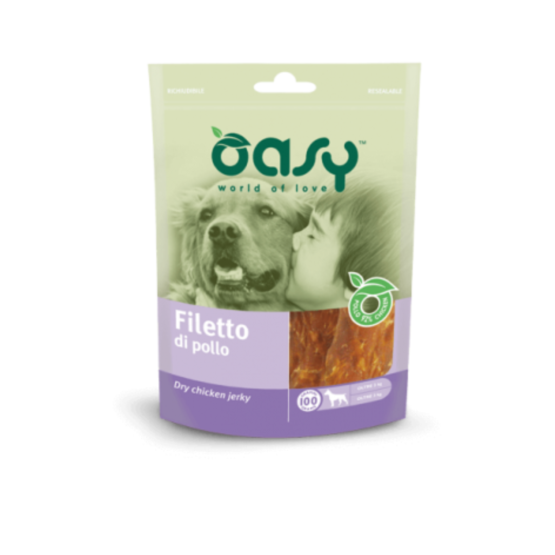SNACK FILETTO DI POLLO OASY 100 G