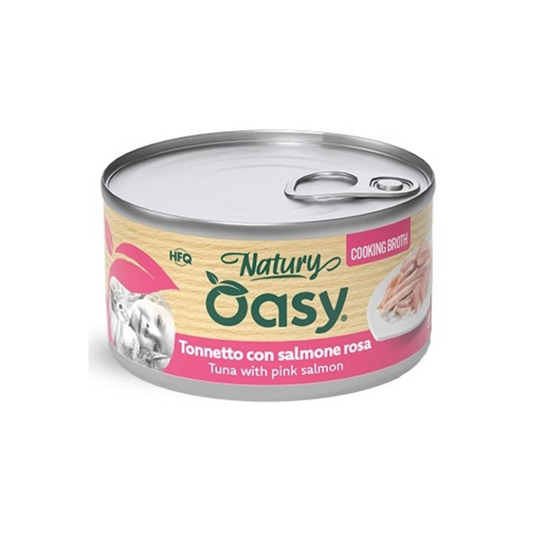 NATURY CAT - TONNETTO CON SALMONE ROSA 12X85 G OASY