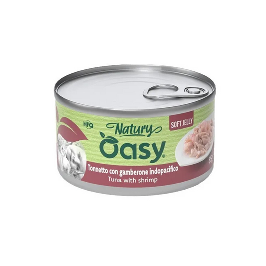 NATURY CAT - TONNETTO CON GAMBERONE 12X85 G OASY
