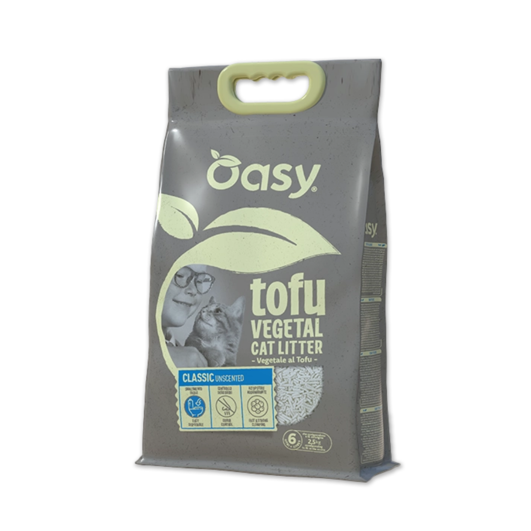 LETTIERA TOFU CLASSIC UNSCENTEND 10 LT OASY