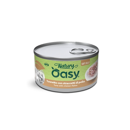 NATURY - TONNETTO CON STRACCETTI DI POLLO 24X85 G OASY
