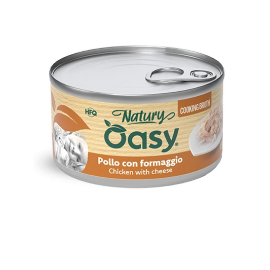 NATURY CAT POLLO CON FORMAGGIO 12X85 G OASY