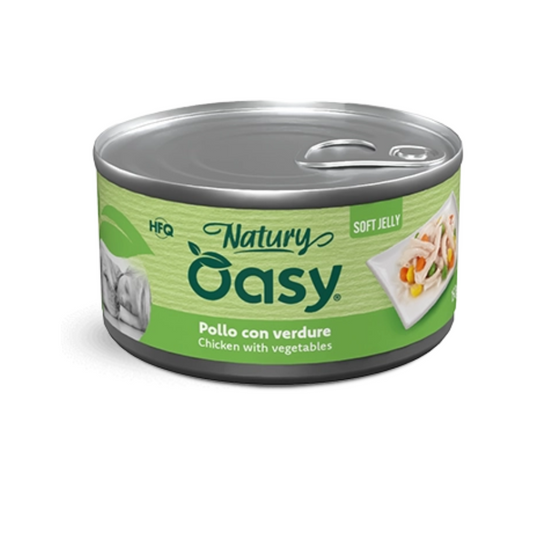 NATURY POLLO CON VERDURE 6X85 G OASY