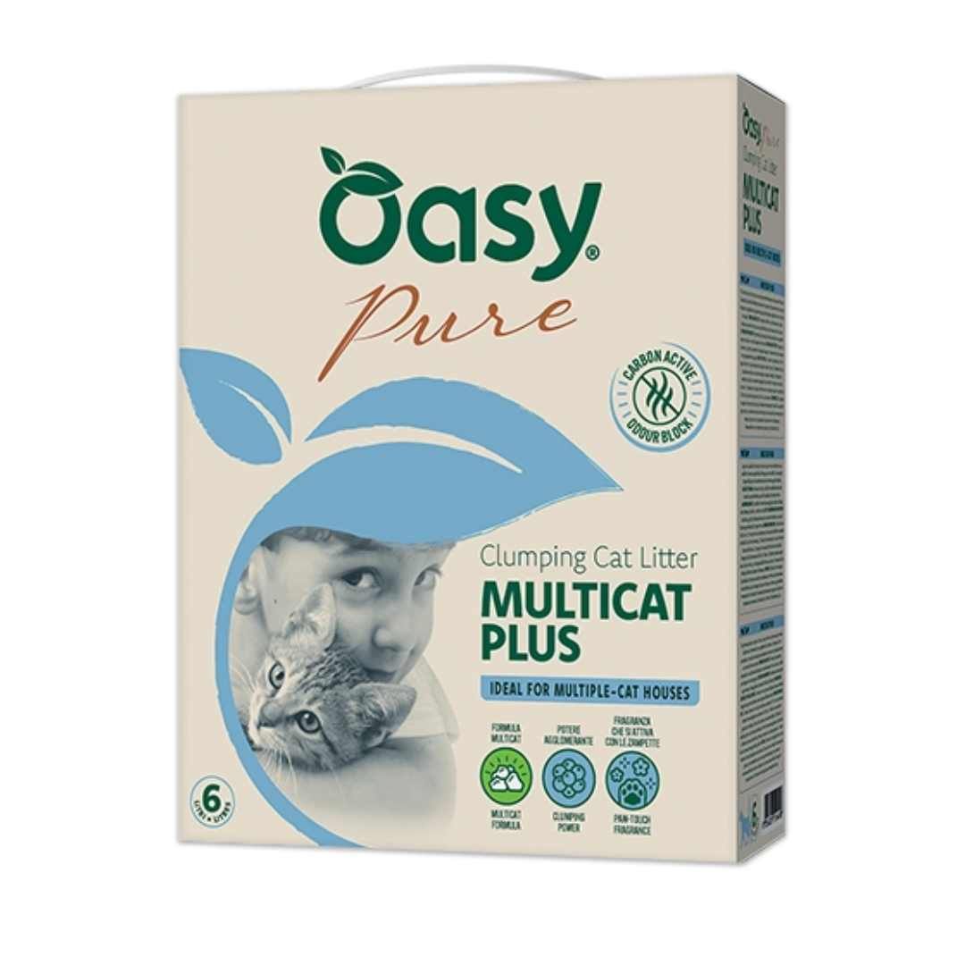 LETTIERA PURE MULTICAT PLUS 10 LT OASY