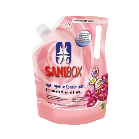 SANIBOX DETERGENTE CONCENTRATO FRESIA 1L