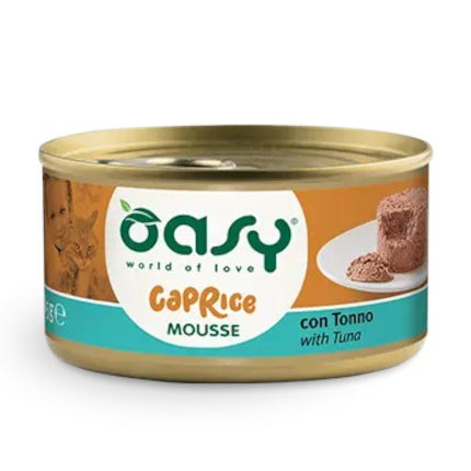 OASY CAPRICE MOUSSE TONNO ADULT CAT 24X85 G