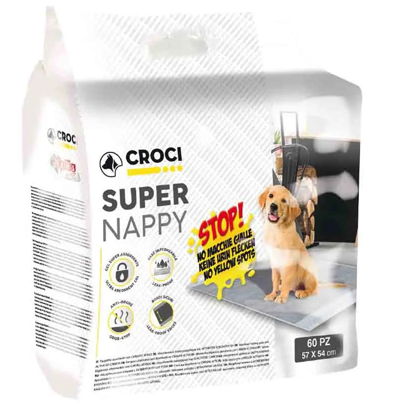 CROCI SUPER NAPPY 57X84 CM 30 UNITA'