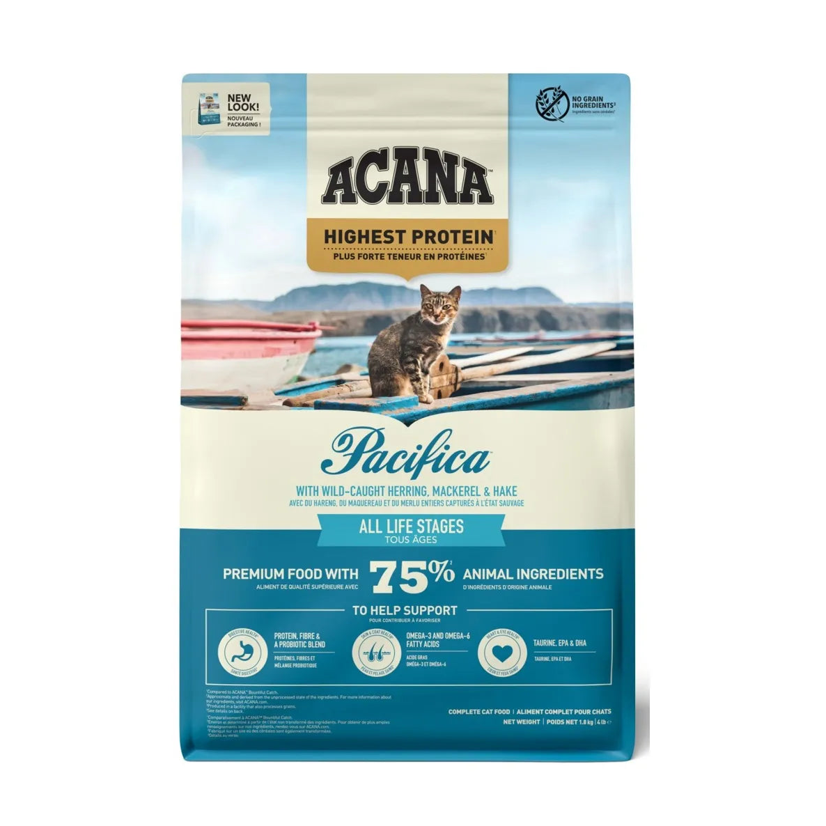 ACANA PACIFICA HIGHEST PROTEIN  ADULT CAT 1,8 KG
