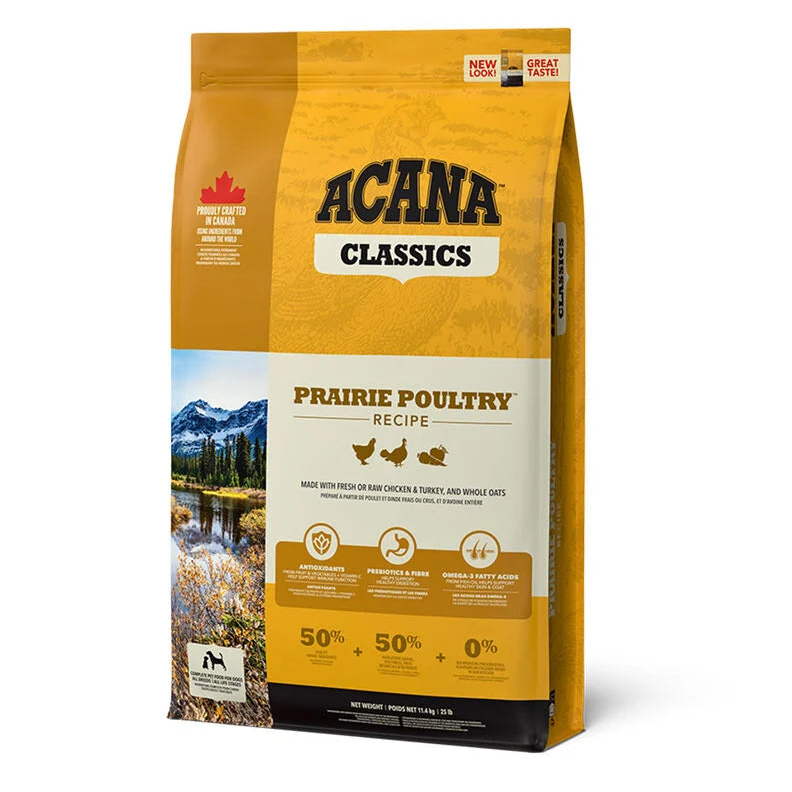 ACANA CLASSICS PRAIRIE POULTRY PER CANI 9,7 KG