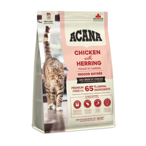 ACANA INDOOR ENTREE FOR ADULT INDOOR AND STERILIZED CATS 1,8KG