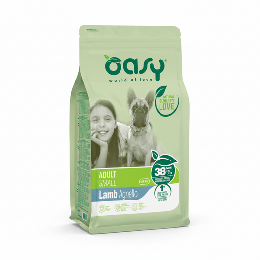 SMALL ADULT DOG  AGNELLO 3KG OASY