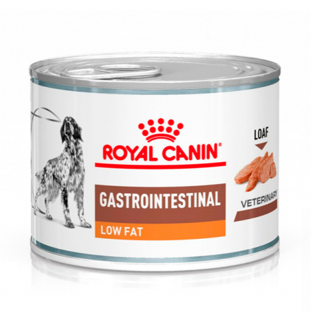 Gastrointestinal Low Fat - 12 Lattine 200 g Umido per Cani