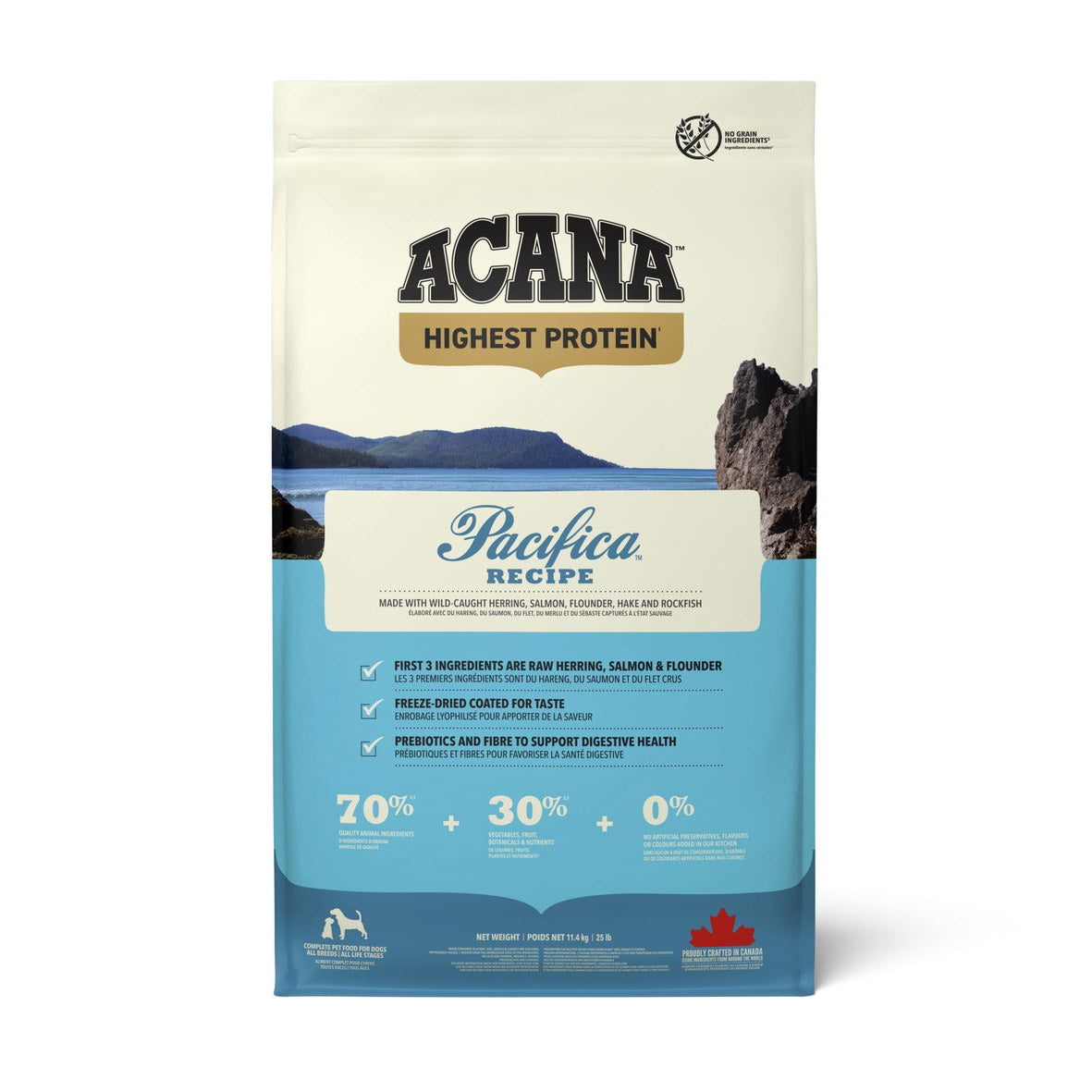ACANA PACIFICA FOR ALL DOGS 2KG