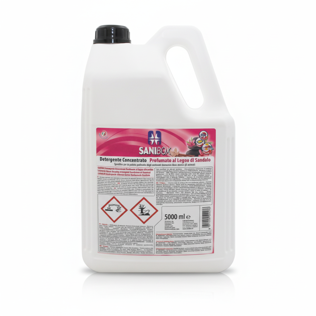 SANIBOX DETERGENTE CONCENTRATO SANDALO 5L