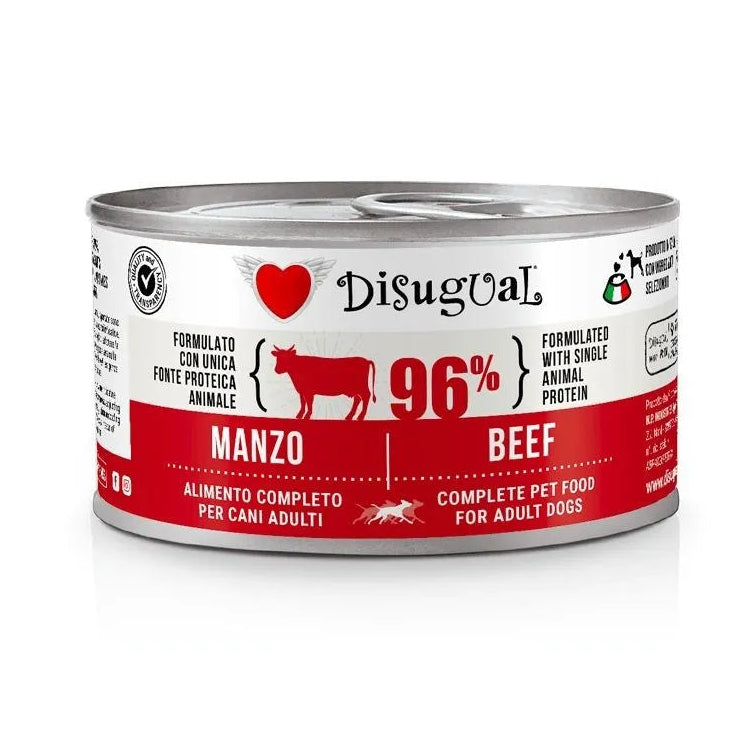 DISUGUAL FOR DOGS - MANZO 6X150G