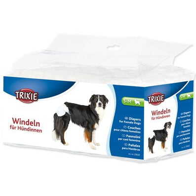 TRIXIE PANNOLINI CANE FEMMINA TAGLIA S-M  X12