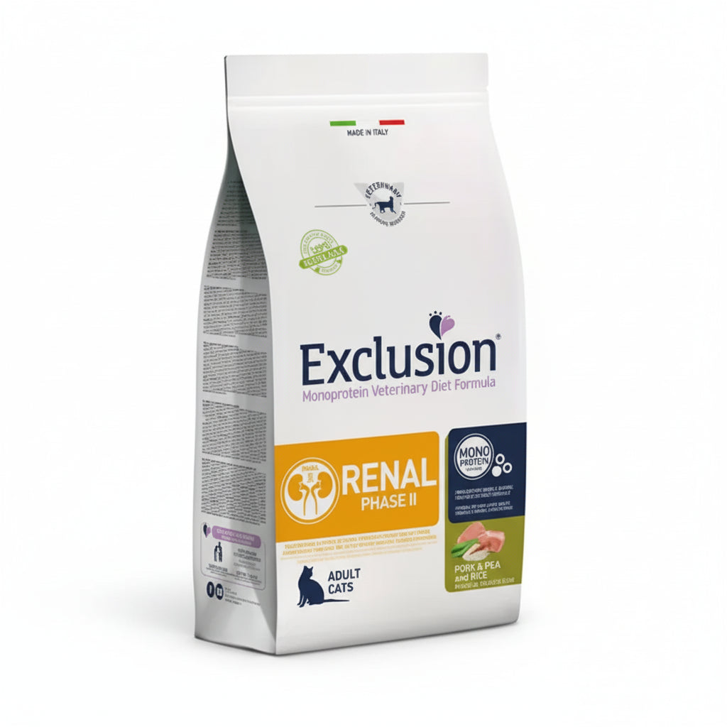 Exclusion Renal fase2- Gatto 1,5 KG