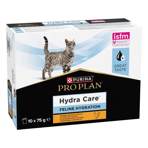 PURINA PRO PLAN - HYDRA CARE FELINE HYDRATION POLLO 10X75 G